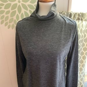 Loft Grey Turtleneck Sweater